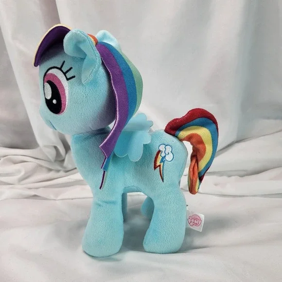My Little Pony Rainbow Dash Plush Hasbro Stuffed Animal 10" - Picture 5 of 15